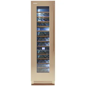 Fhiaba 60cm Classic Wine Cellar Left Hinge Gold KS5990FW3AM3DH by Fhiaba, a Wine Fridges for sale on Style Sourcebook