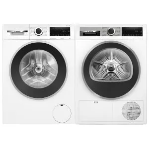 Bosch 9kg/9kg Laundry Package WGG24409AUWQG24201AU by null, a Washing Machines & Dryers for sale on Style Sourcebook