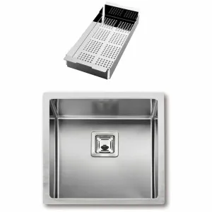 Artinox Radius 40 Single Bowl Sink with Strainer RAACC4040 by null, a Kitchen Sinks for sale on Style Sourcebook