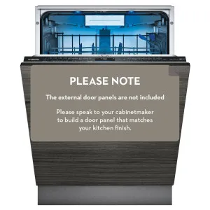 Siemens iQ700 60cm Fully-Integrated Dishwasher - SX97ZX01CA by null, a Dishwashers for sale on Style Sourcebook