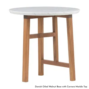 De La Espada Trio Side Table with Stone Top - Ash Base 754SMA by null, a Side Table for sale on Style Sourcebook