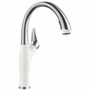Blanco Artona High Arc Pull Down Spray Mixer Tap ARTONASW by null, a Kitchen Taps & Mixers for sale on Style Sourcebook