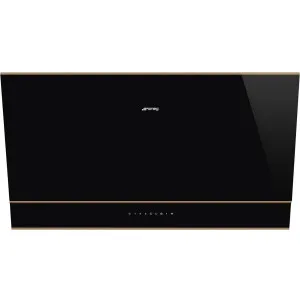 Smeg 90cm Dolce Stil NOVO Vertical Rangehood KV694R by null, a Rangehoods for sale on Style Sourcebook