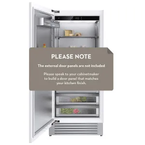 V-ZUG 619L V6000 Supreme 90 Upright Fridge Fully Integrated Left Hinge 5113400009 by V-ZUG, a Refrigerators, Freezers for sale on Style Sourcebook