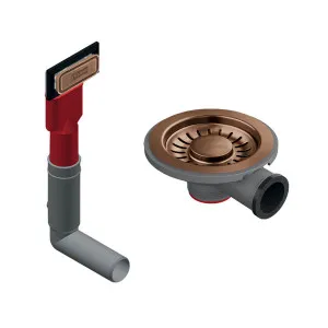 Franke Waste Kit and Overflow Copper CP-OFK by Franke, a Kitchen Sinks for sale on Style Sourcebook