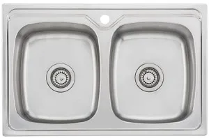 Oliveri Endeavour Double Bowl Universal Sink EE23TU by Oliveri, a Kitchen Sinks for sale on Style Sourcebook
