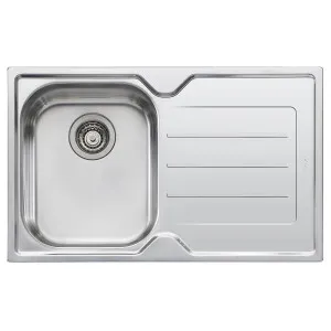 Oliveri Flinders Single Bowl Topmount Sink with Right-Hand Drainer FL121-NTH by Oliveri, a Kitchen Sinks for sale on Style Sourcebook