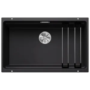 Blanco ETAGON 700-U Single Bowl Undermount Sink - Black 528005 by Blanco, a Kitchen Sinks for sale on Style Sourcebook