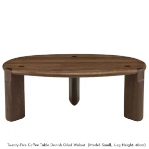 De La Espada Twenty-Five Medium Coffee Table - Danish Oiled Walnut 686MW-TFCTMDANOILWAL by De La Espada, a Coffee Table for sale on Style Sourcebook