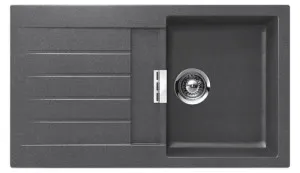 Abey Schock Signus Single Bowl Sink with Drainer D100S by Abey, a Kitchen Sinks for sale on Style Sourcebook