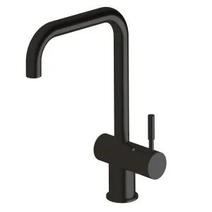Sussex Taps Voda Square Sink Mixer Tap - Matte Opium Black VSMQ-58 by Sussex Taps, a Kitchen Taps & Mixers for sale on Style Sourcebook