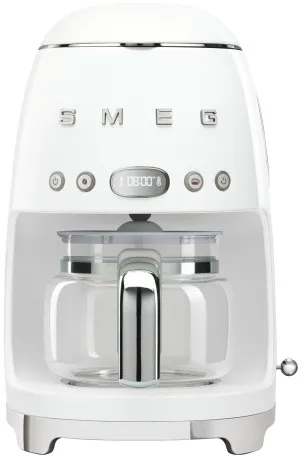 Smeg 50s Retro Style Drip Filter Coffee Machine White DCF02WHAU by Smeg, a Espresso Machines for sale on Style Sourcebook