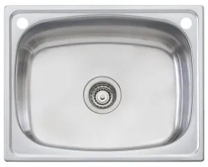 Oliveri 45L Single Inset Laundry Tub with Rinse Bypass Kit and Overflow TI45SOF by null, a Laundry Accessories for sale on Style Sourcebook