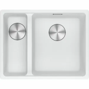 Franke Maris 340/150mm 1 and 1/2 Bowl Left Topmount Sink Polar White MRG660-SBLPWB by Franke, a Kitchen Sinks for sale on Style Sourcebook