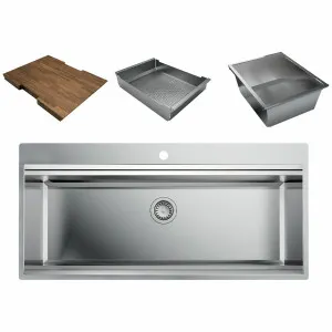 Artinox Layer 104 Workstation Sink with Accessories LACCBRP104 by Artinox, a Kitchen Sinks for sale on Style Sourcebook