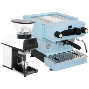 La Marzocco Linea Mini Blue Home Package with White Pico WA-PACK-BLW-PICO by La Marzocco, a Espresso Machines for sale on Style Sourcebook