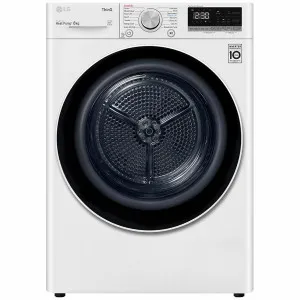 LG 8kg Heat Pump Dryer with Inverter Control DVH5-08W by null, a Washing Machines & Dryers for sale on Style Sourcebook