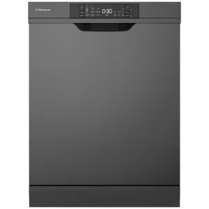 Westinghouse 60cm Dark Stainless Steel Auto Door -Steam Underbench Dishwasher WSU6608KXB by Westinghouse, a Dishwashers for sale on Style Sourcebook