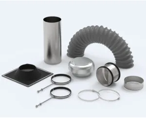 Aero 200mm Metal Roof Ducting Kit ADK200MET by Aero, a Rangehoods for sale on Style Sourcebook