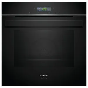 Siemens iQ700 60cm Built-In Pyrolytic Oven - Black Glass HB974G2B1A by Siemens, a Ovens for sale on Style Sourcebook