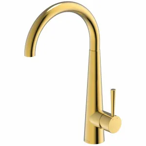 Gareth Ashton 304 Gooseneck Bar Sink Mixer BTA014-G by Gareth Ashton, a Kitchen Taps & Mixers for sale on Style Sourcebook