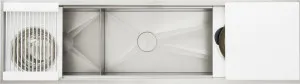The Galley Ideal Workstation 6 Double Bowl Culinary Kit - White Resin IWS-6-D-WH by The Galley, a Kitchen Sinks for sale on Style Sourcebook