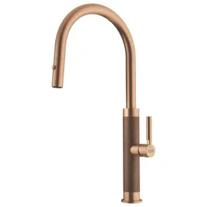 Franke Mythos Masterpiece Pull Out Tap - Copper TA6701CP by Franke, a Kitchen Taps & Mixers for sale on Style Sourcebook