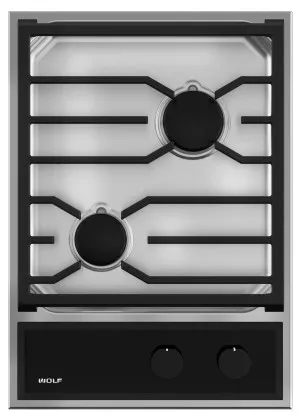 WOLF Transitional 38cm LPG Gas Cooktop ICBCG152TF/S/LP by Wolf, a Cooktops for sale on Style Sourcebook
