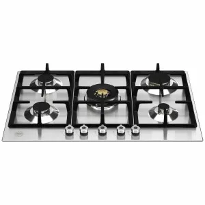 Bertazzoni 75cm Professional Series Natural Gas Stainless Steel Cooktop P755CPROX by Bertazzoni, a Cooktops for sale on Style Sourcebook