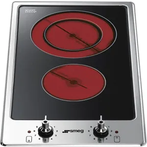 Smeg 30cm Classic Aesthetic Ceramic Cooktop PGA32C by Smeg, a Cooktops for sale on Style Sourcebook