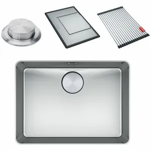 Franke Mythos 550mm Single Bowl Topmount Sink with Accessories MYX210-55FPC by Franke, a Kitchen Sinks for sale on Style Sourcebook