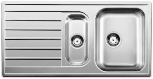Blanco Livit 1 and 1/4 Bowl with Left Hand Drainer LIVIT6SR by Blanco, a Kitchen Sinks for sale on Style Sourcebook