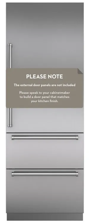 Sub-Zero 430L Integrated Multi Door Fridge Freezer with Internal Dispenser ICBIT30CIIDRH by Sub-Zero, a Refrigerators, Freezers for sale on Style Sourcebook