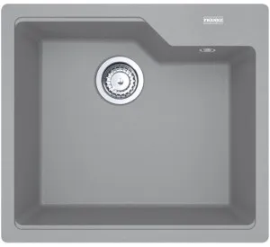 Franke Urban Fragranite 560mm Single Bowl Topmount Sink Stone Grey UBG610-56SGB by Franke, a Kitchen Sinks for sale on Style Sourcebook
