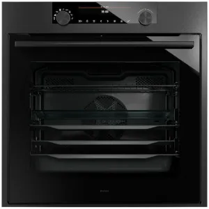 ASKO 60cm Pyrolytic Craft Built-In Oven-Black Steel OP8687B by Asko, a Ovens for sale on Style Sourcebook