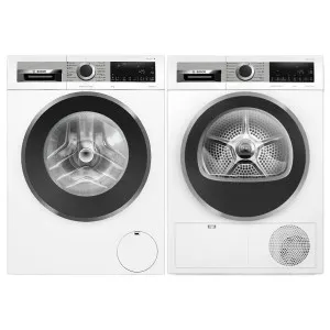 Bosch Series 8 9kg/9kg Laundry Package WGG24401AUWQG24201AU by null, a Washing Machines & Dryers for sale on Style Sourcebook
