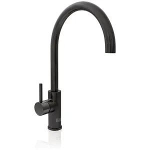 Billi Home Round Gooseneck Mixer Tap - Gun Metal 991600GGM by Billi, a Kitchen Taps & Mixers for sale on Style Sourcebook