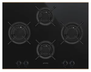 Smeg 65cm Dolce Stil Novo Aesthetic Natural Gas Cooktop PV664LCNRAU by Smeg, a Cooktops for sale on Style Sourcebook
