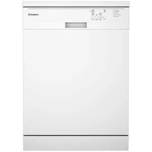 Westinghouse Freestanding White Sensor Wash Dishwasher WSF6602WB by Westinghouse, a Dishwashers for sale on Style Sourcebook