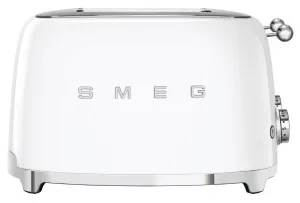 Smeg 50's Style 4 Slice Toaster White TSF03WHAU by Smeg, a Small Kitchen Appliances for sale on Style Sourcebook
