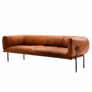 Molinari Three Seat Sofa - Leather 590-P803-3L8 by Molinari, a Sofas for sale on Style Sourcebook