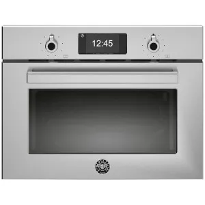 Bertazzoni 60cm Professional Series Combi-Microwave Compact Built-In Oven F457PROMWTX by Bertazzoni, a Ovens for sale on Style Sourcebook