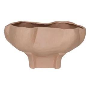 Veda Bowl 38x20cm in Caramel by OZ Design, a Decorative Plates & Bowls for sale on Style Sourcebook
