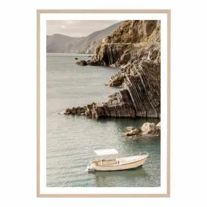 Sunny Sailboat Framed Print in 33 x 45cm by OZ Design, a Prints for sale on Style Sourcebook