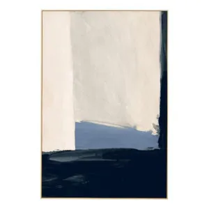 Atlanta Blue 1 Box Framed Canvas in 92 x 137cm by OZ Design, a Painted Canvases for sale on Style Sourcebook