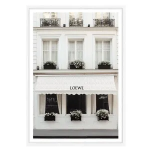 Flamenco House Framed Print in 103 x 143cm by OZ Design, a Prints for sale on Style Sourcebook