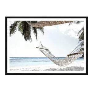 Hammock Haven Framed Print in 84 x 61cm by OZ Design, a Prints for sale on Style Sourcebook