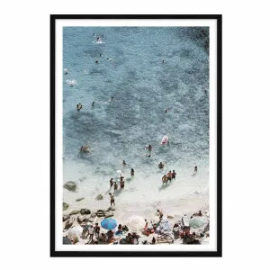 Jelsa Blu Framed Print in 95 x 133cm by OZ Design, a Prints for sale on Style Sourcebook