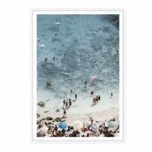Jelsa Blu Framed Print in 103 x 143cm by OZ Design, a Prints for sale on Style Sourcebook