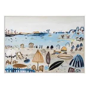 Emily Bay Box Framed Canvas in 164 x 117cm by OZ Design, a Painted Canvases for sale on Style Sourcebook